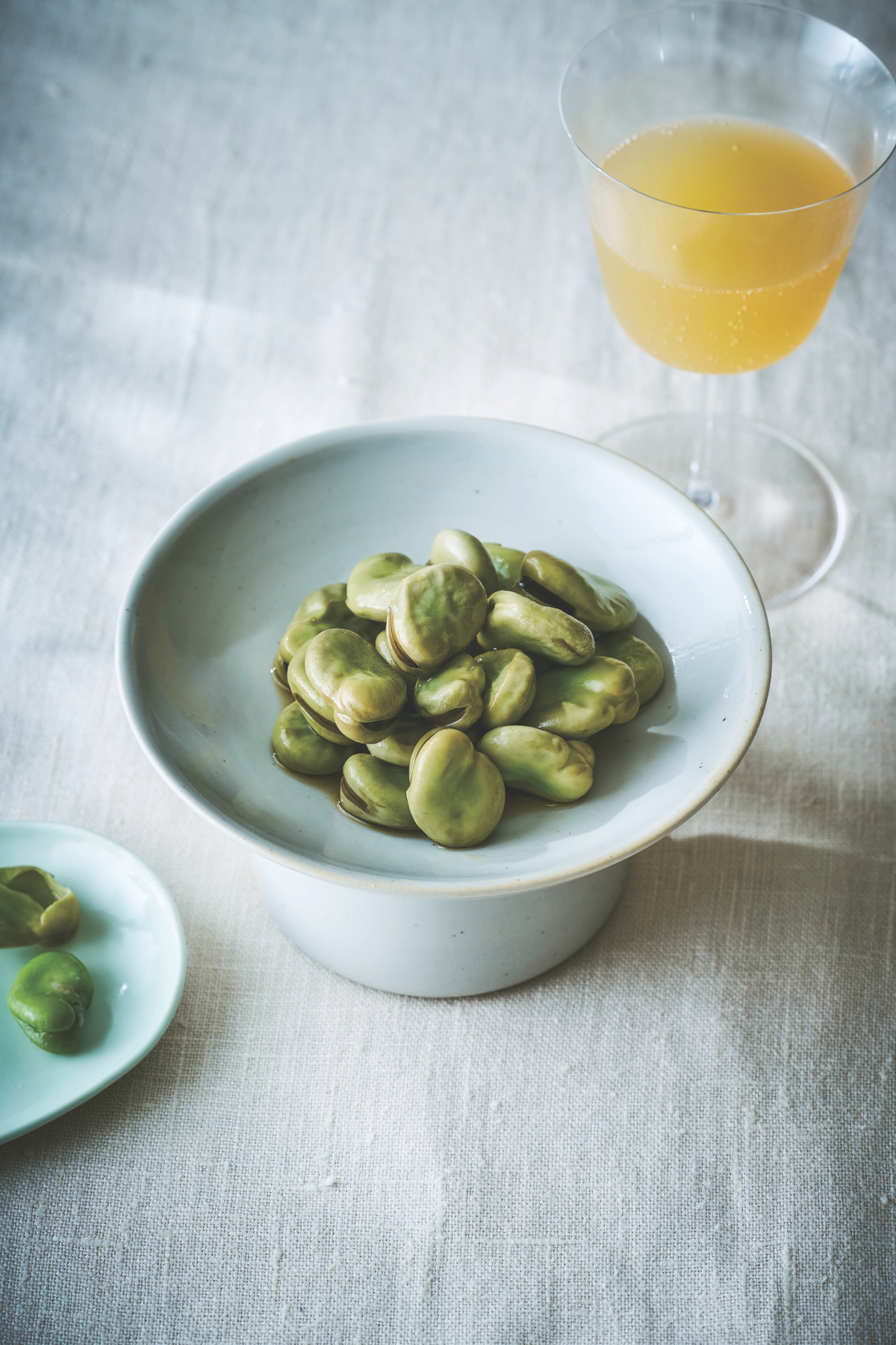 そら豆のスパイスしょうゆ煮｜ELLE gourmet ［エル・グルメ］