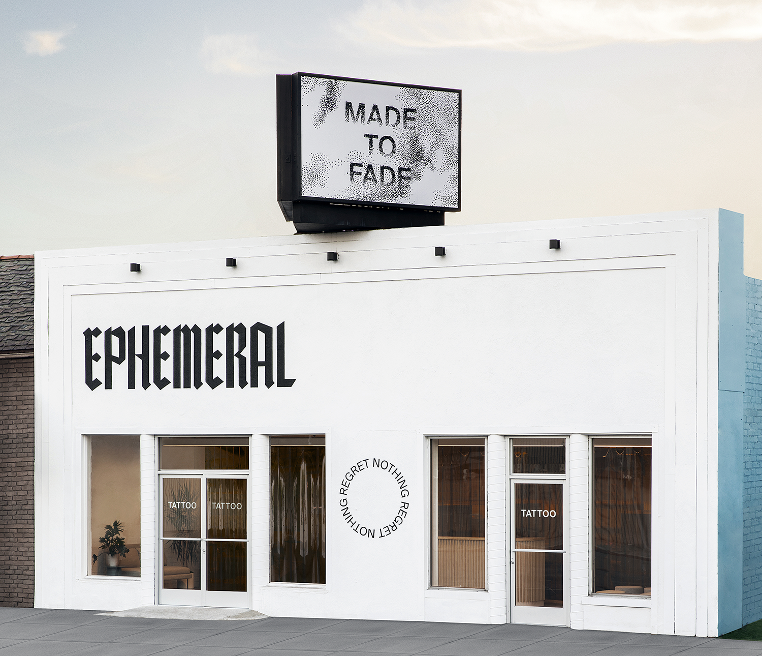 Ephemeral Tattoo specializes in ink that fades in a year