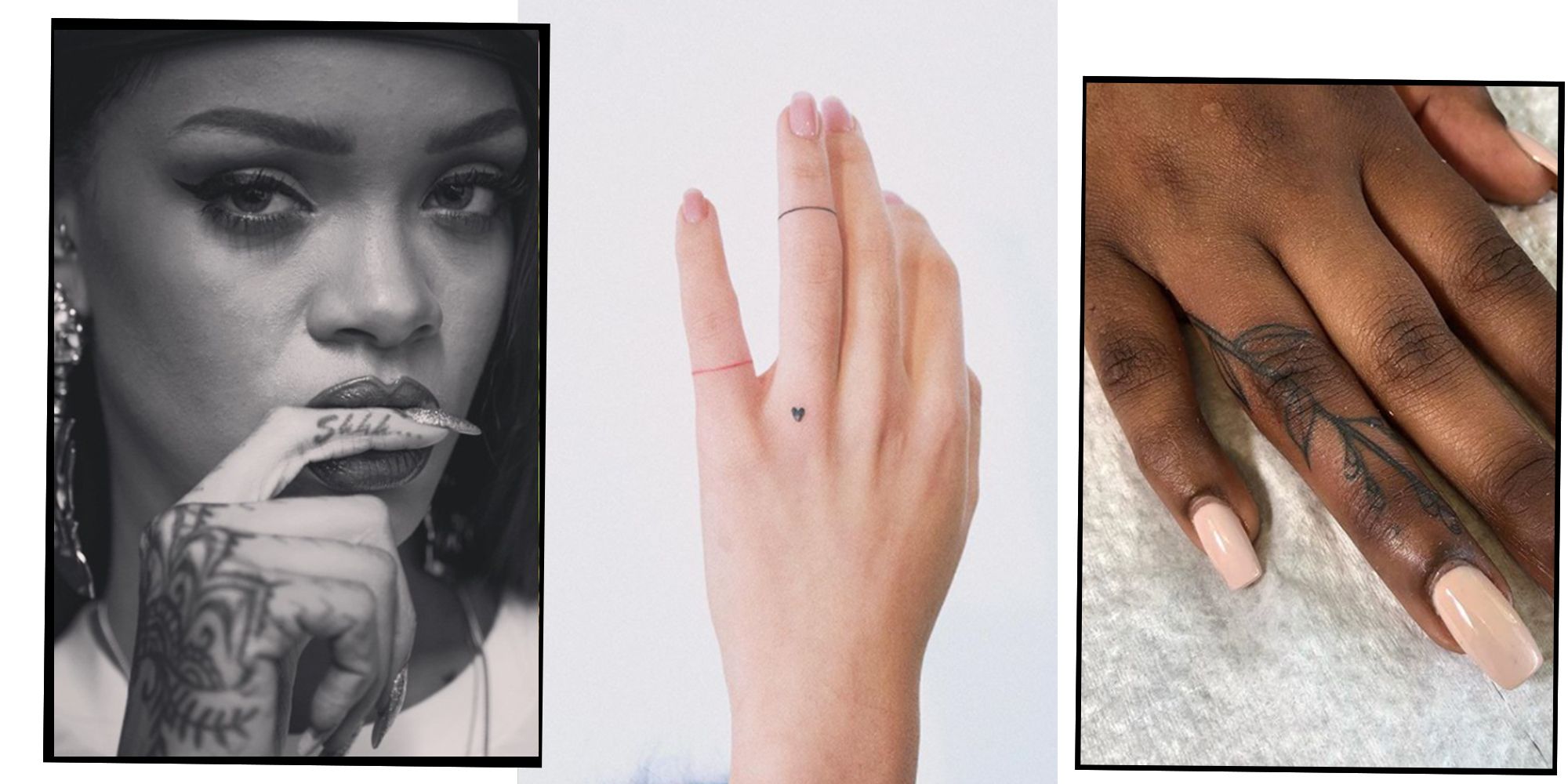 celebrity finger tattoos