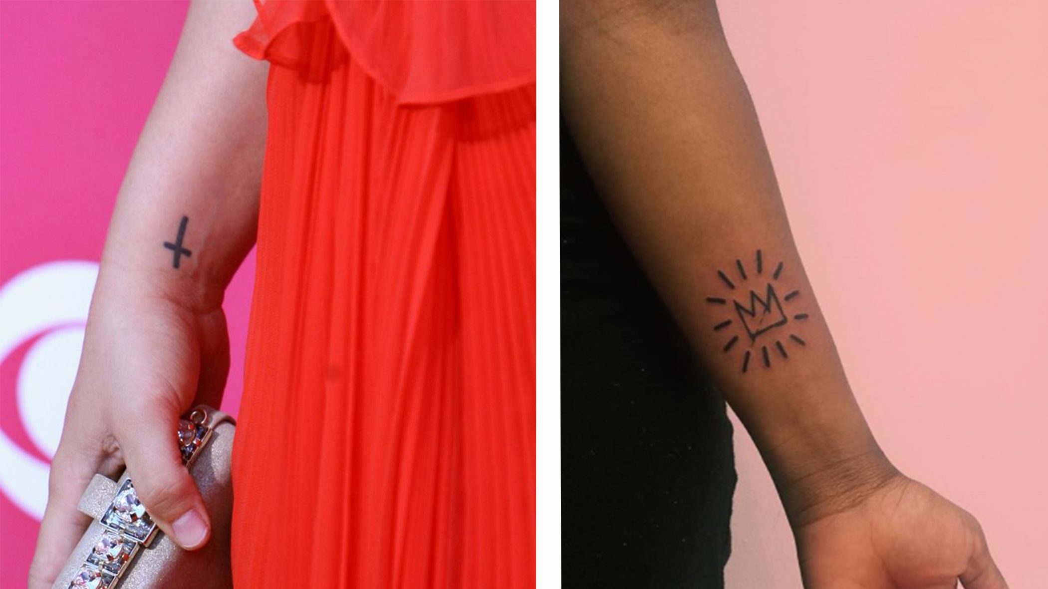 strength tattoos for women on wrist