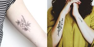 tatuaggi fiori selvatici ispirazioni