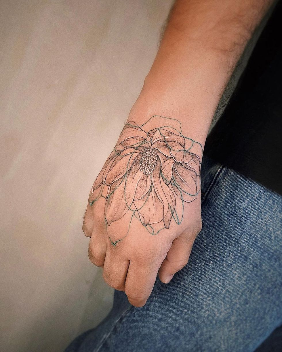 tatuajes de flores bonitos originales