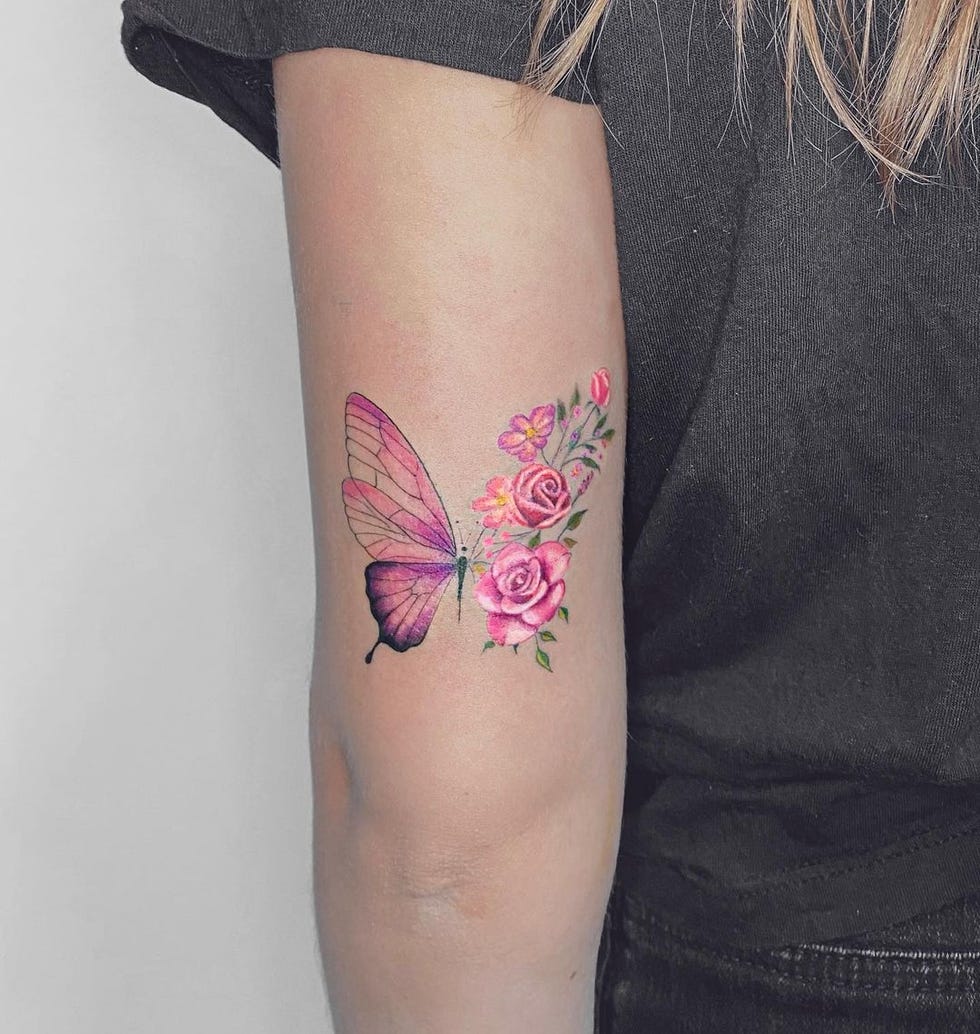 tatuajes de flores bonitos originales