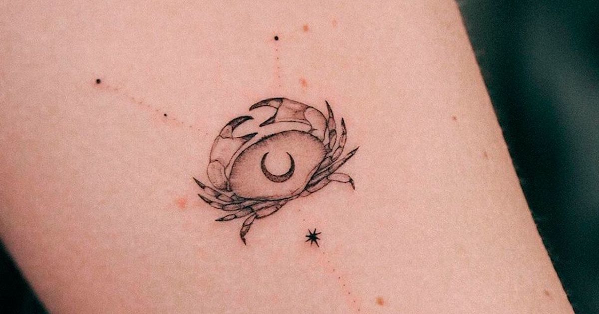 Tatuajes de cancer zodiaco