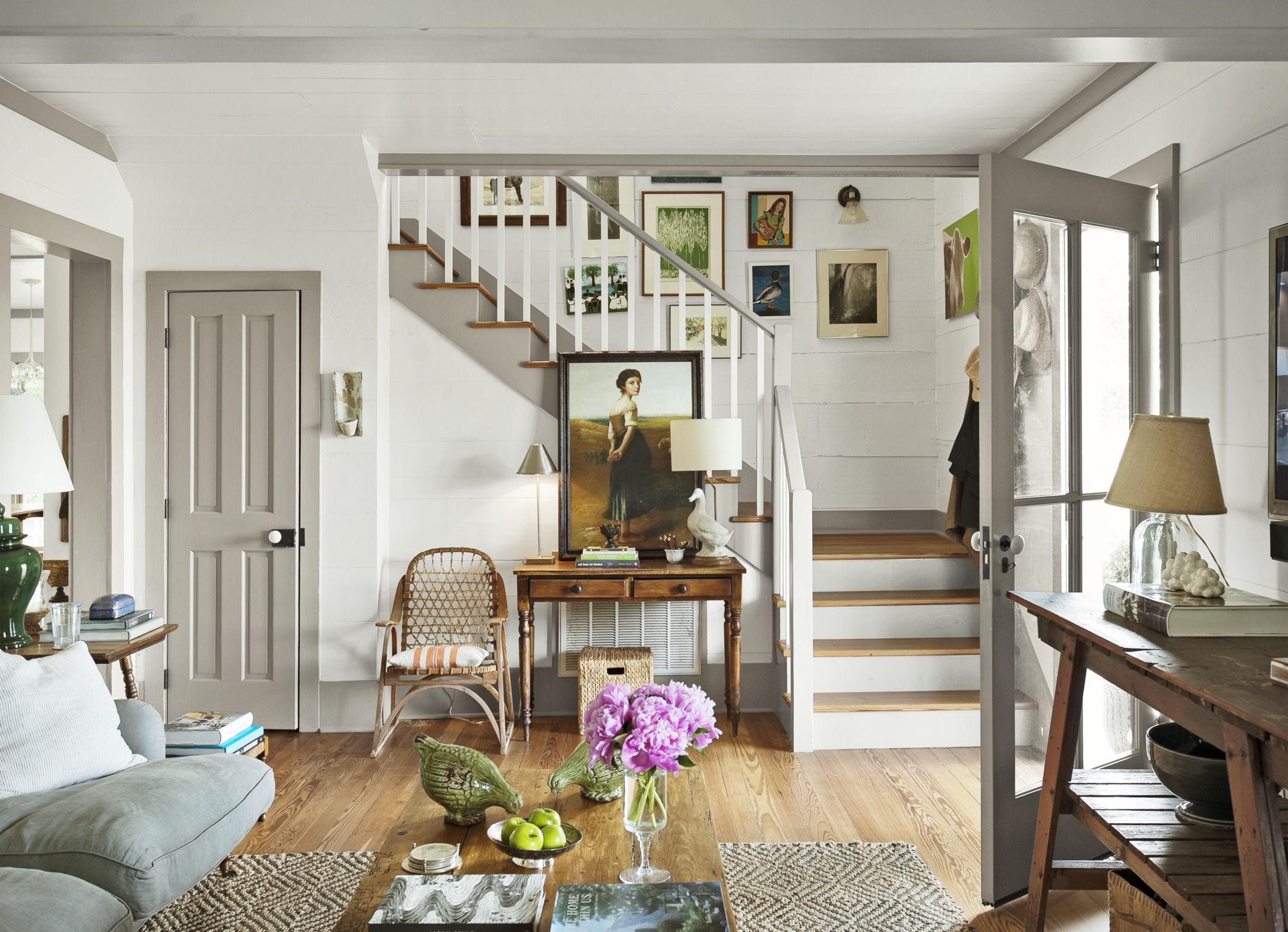 Taupe Paint With Purple For Living Room