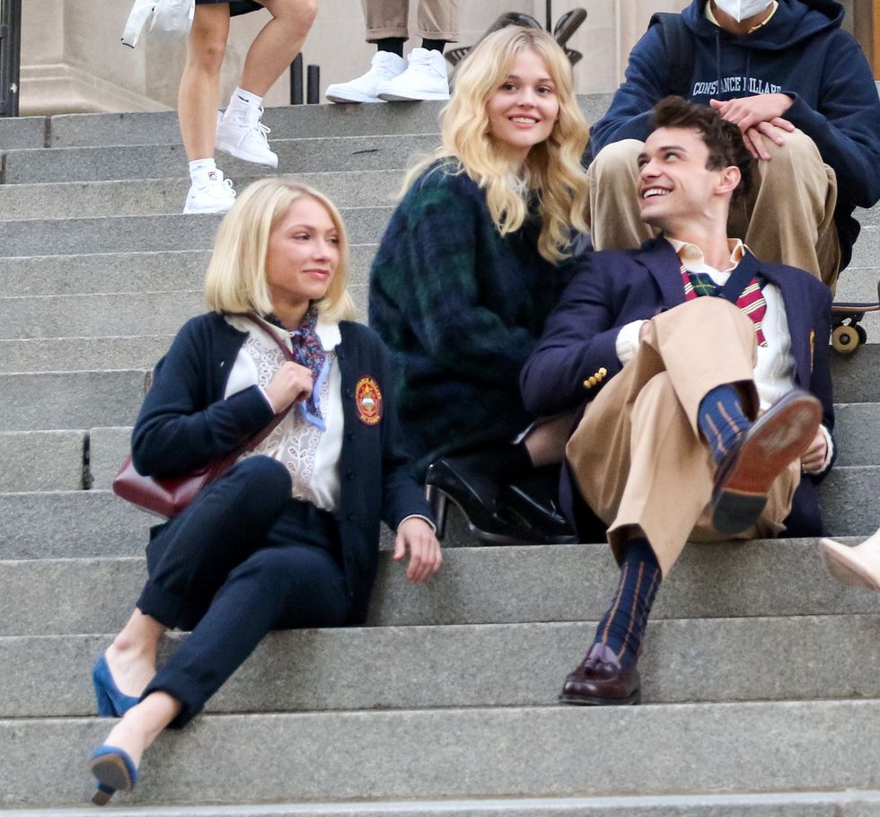 See the Pictures of the 'Gossip Girl' Reboot Cast Filming