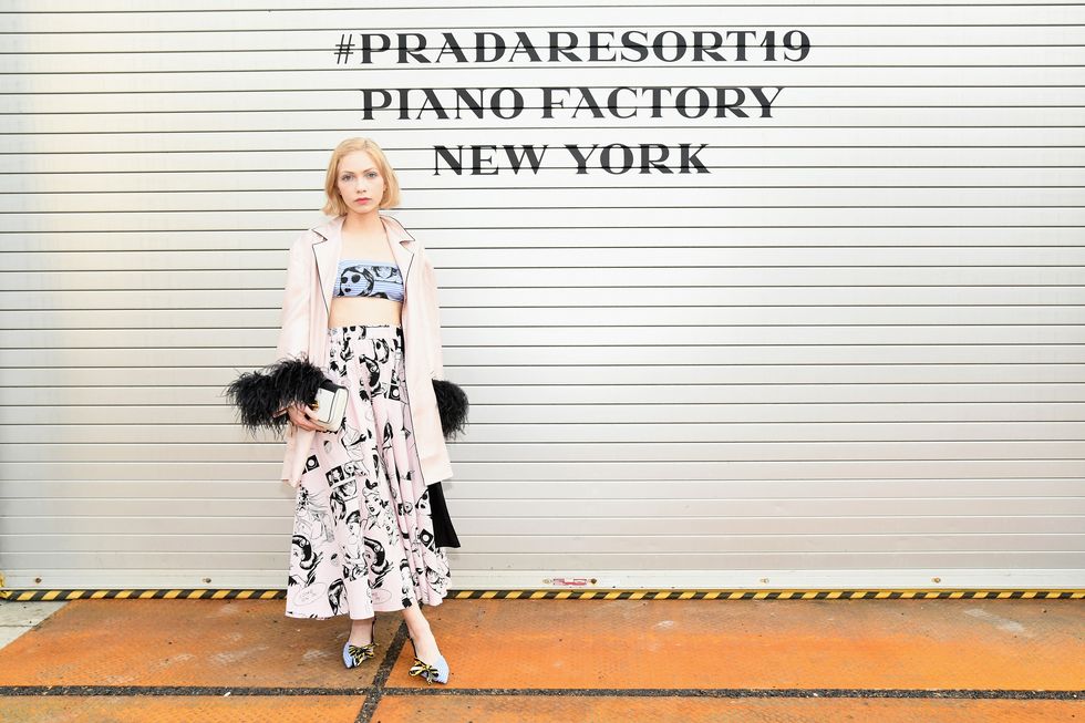 Prada Resort 2019 Fashion Show - Arrivals And Front Row