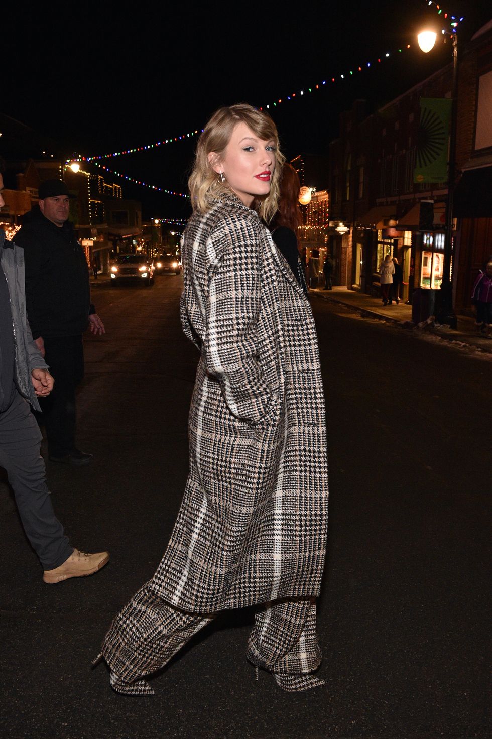 Taylor Swift New York Street Peacoat - Just American Jackets