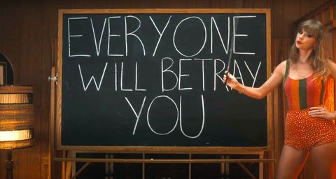 taylor swift ‘everyone will betray you’ lesson