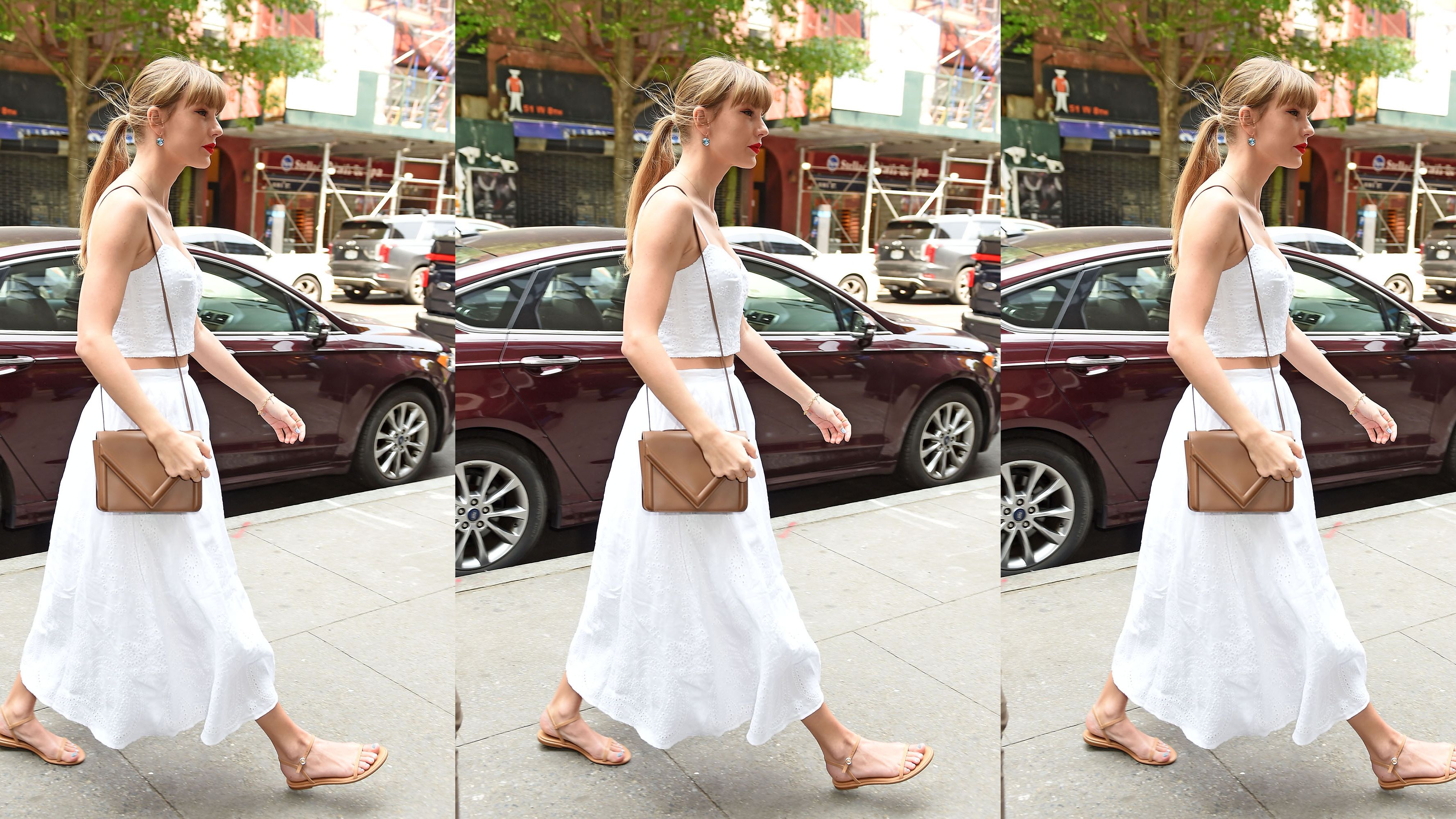 Shop 's $43 Dupe of Taylor Swift's $746 All-White Outfit