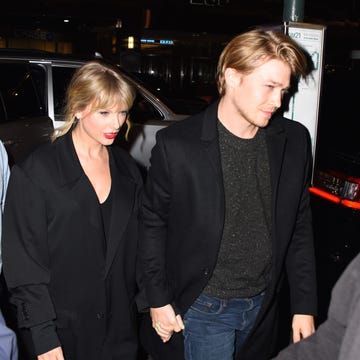 taylor swift and joe alwyn in new york city on october 6, 2019