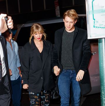 taylor swift and joe alwyn in new york city on october 06, 2019