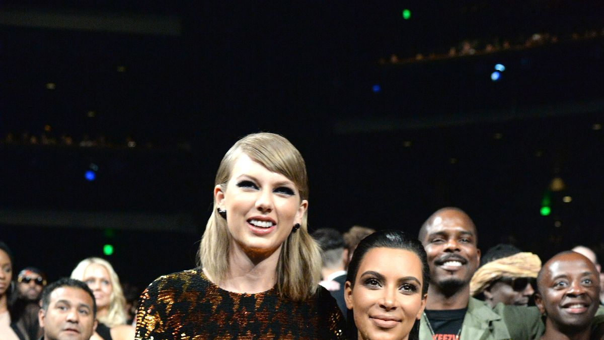 Taylor Swift, Kim Kardashian, and More Celebrities in Clear