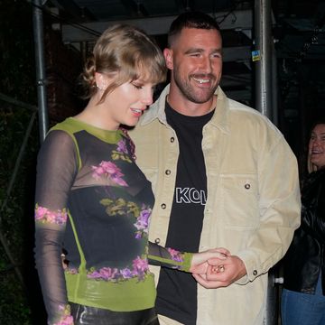 taylor swift and travis kelce on october 15, 2023