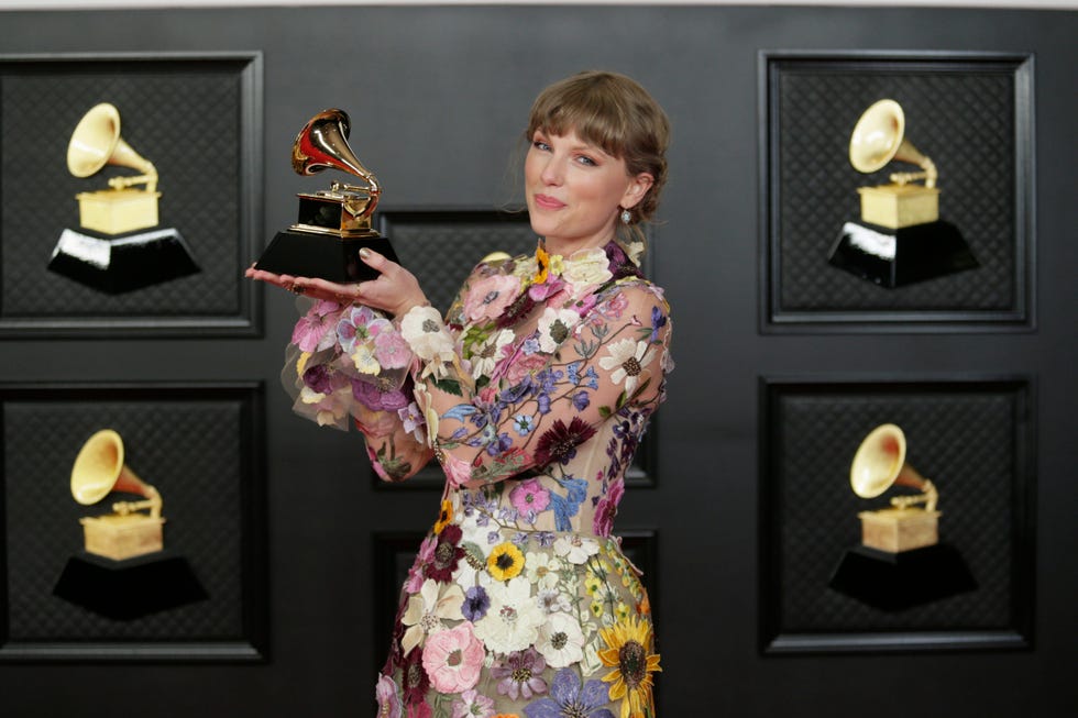 taylor swift at the 63rd annual grammy awards