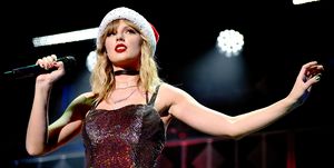 taylor swift performs at iheartradio's jingle ball 2019 in new york city