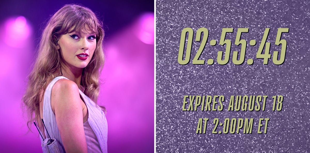 taylor swift and her countdown