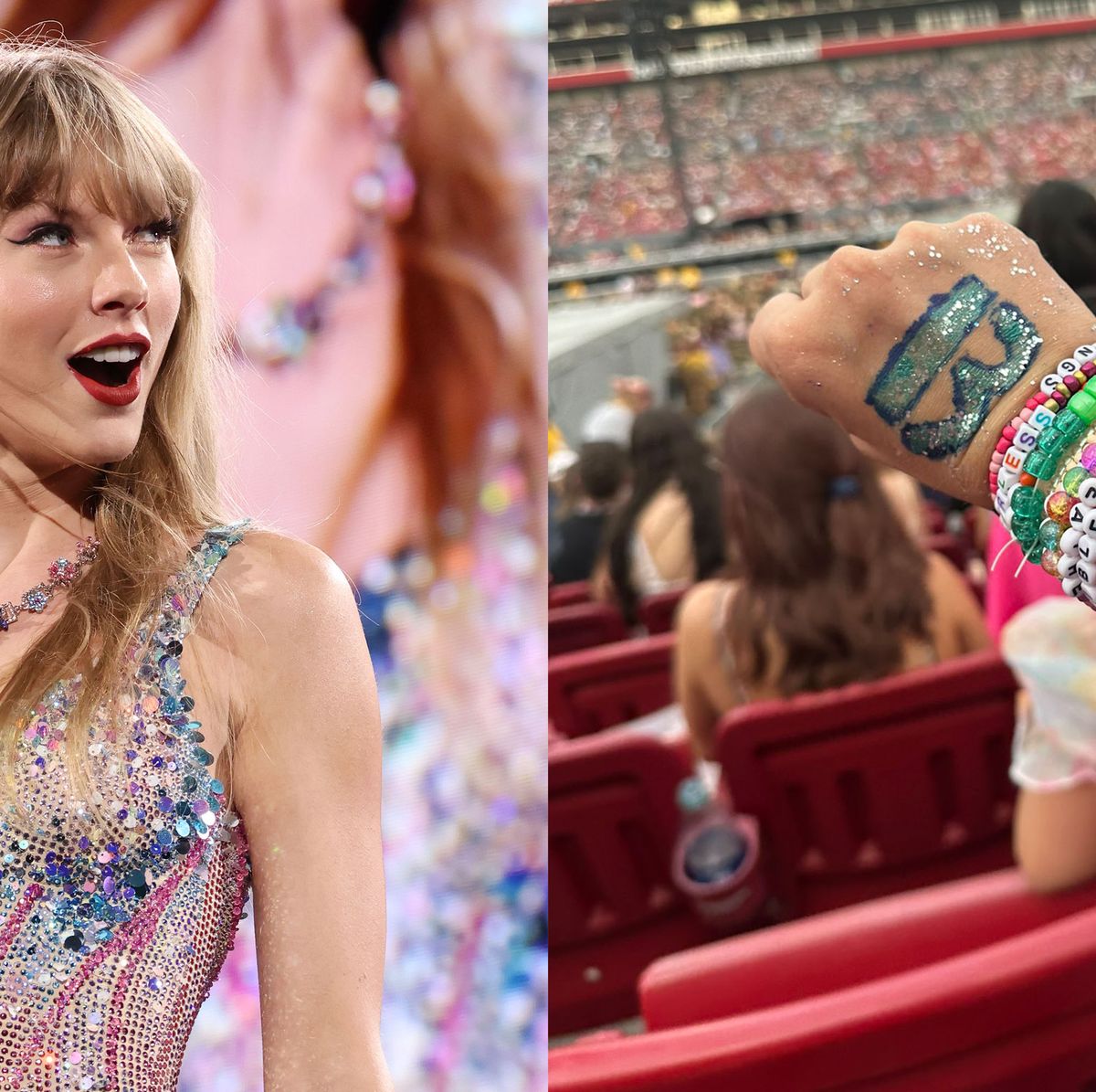 What's the deal with the Taylor Swift Eras tour beaded bracelets?