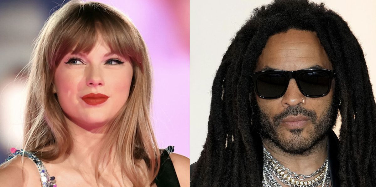 Fans Lost It After Lenny Kravitz Called Out Taylor Swift at the 2023 iHeartRadio Awards