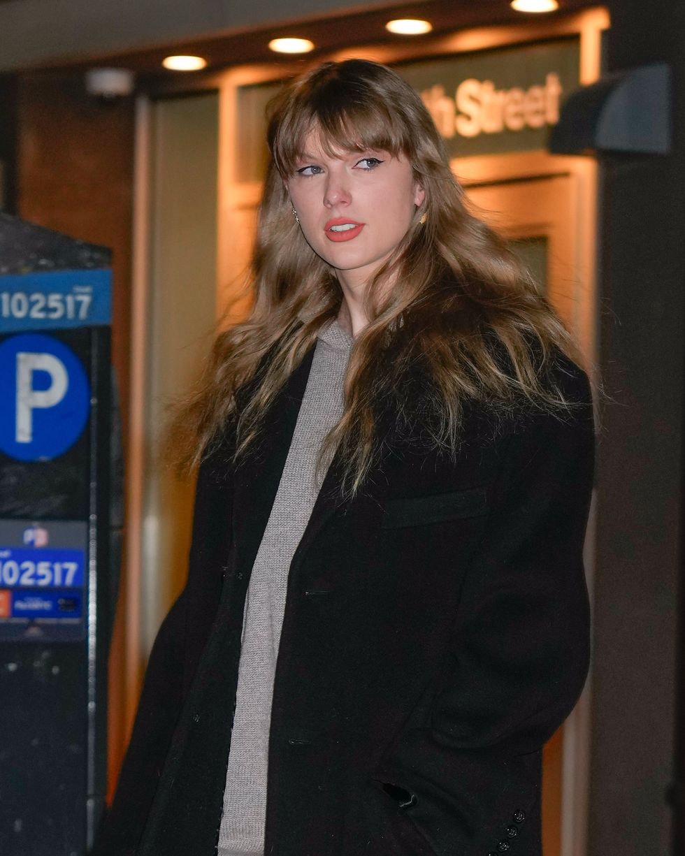 taylor swift in new york city on january 18, 2024