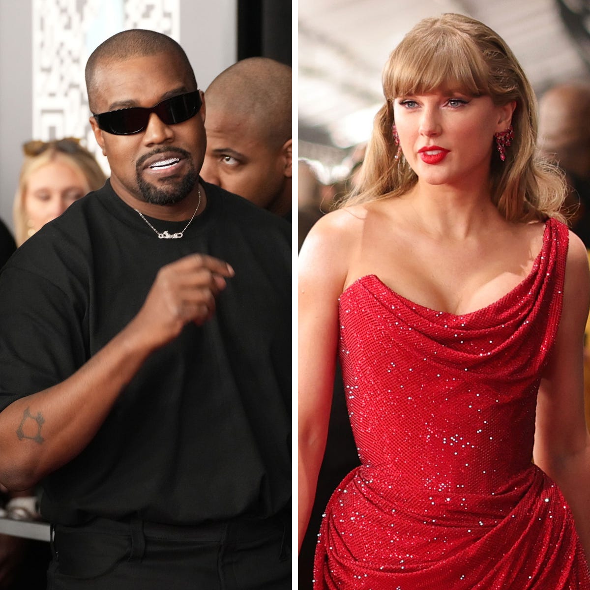 Taylor Swift Avoids Grammys Run-in With Kanye West After He Left Show