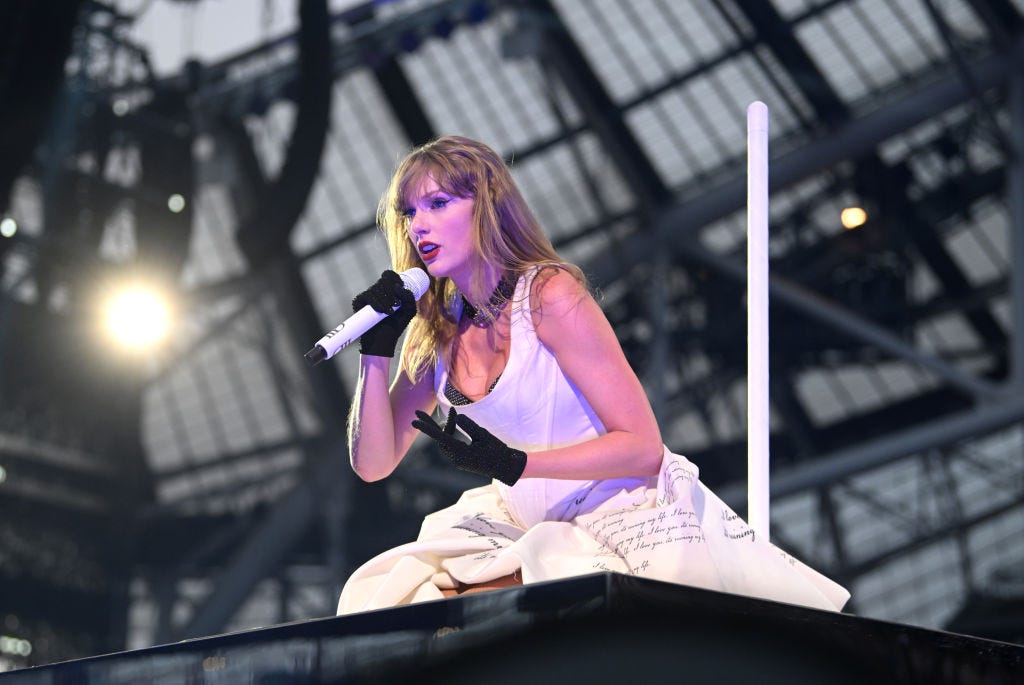 How Taylor Swift Paid Tribute to Travis Kelce Despite Him Missing First
