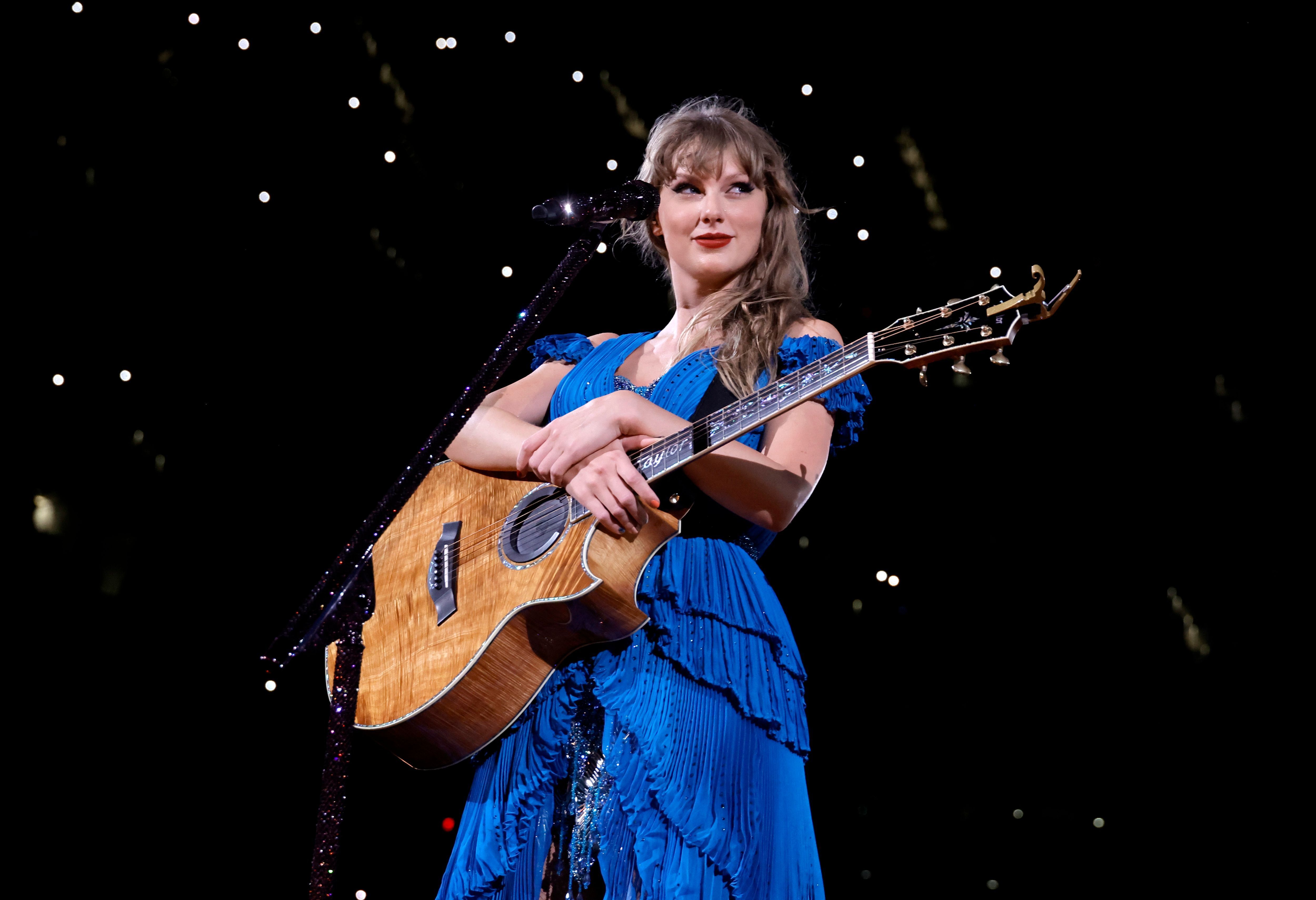 See Taylor Swift Bring Out Ice Spice, Jack Antonoff at New Jersey