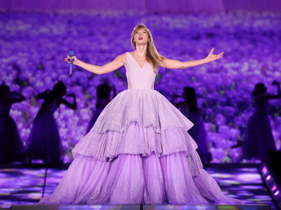 Taylor Swift's 'Speak Now' purple dress designer returns for