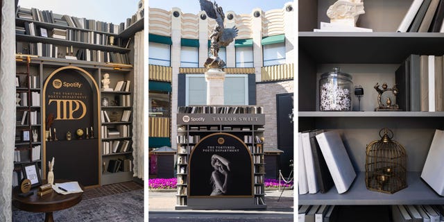 See Inside Taylor Swift's Tortured Poets Spotify Pop-Up Library