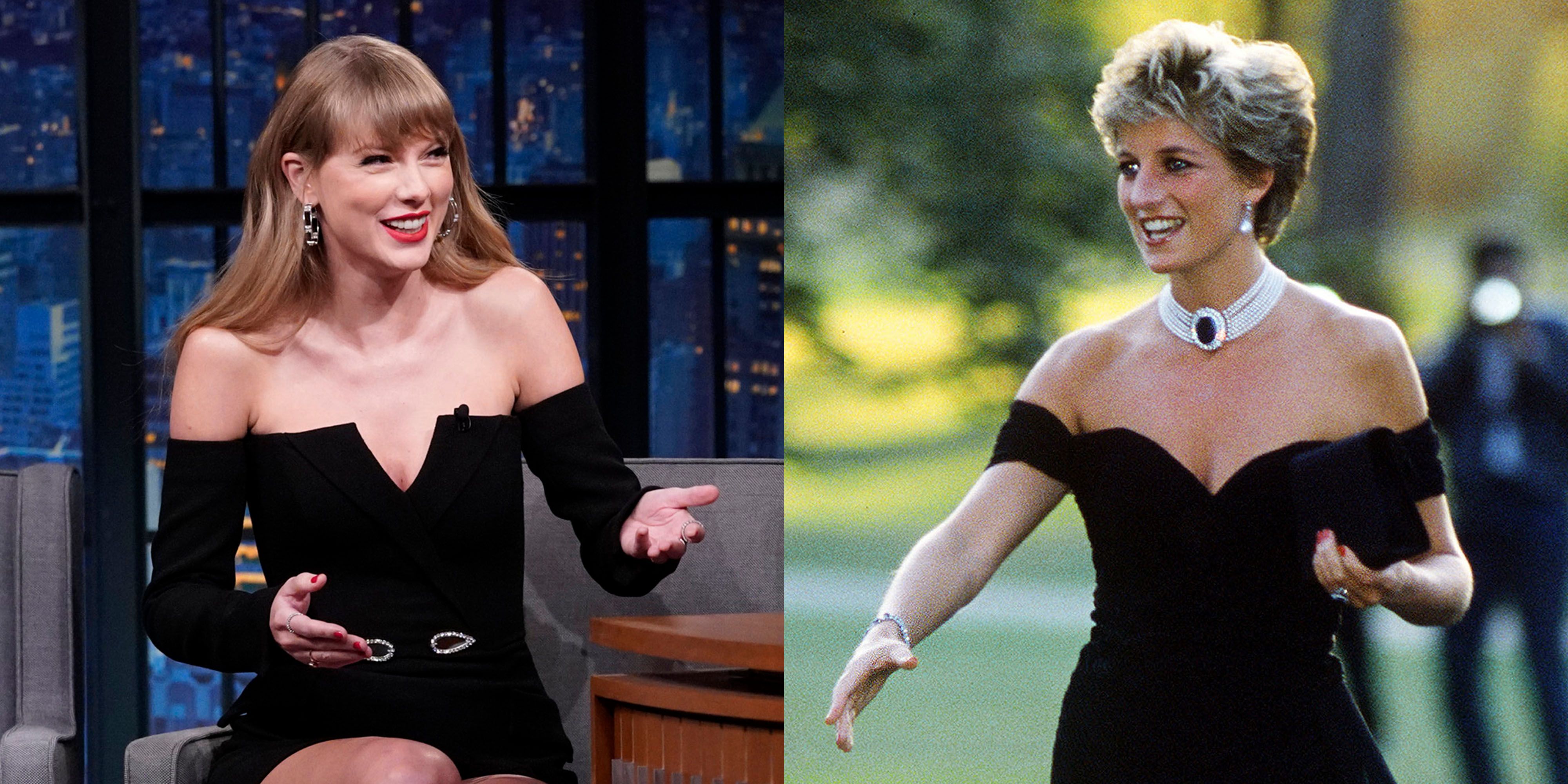 Taylor Swift Channels Princess Dianas Revenge Dress Reactions image