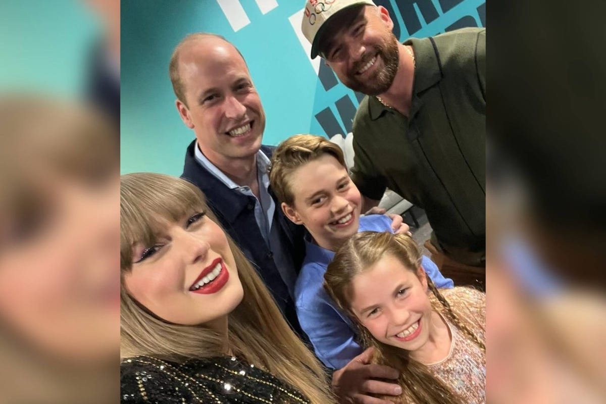 taylor swift familia real britanica