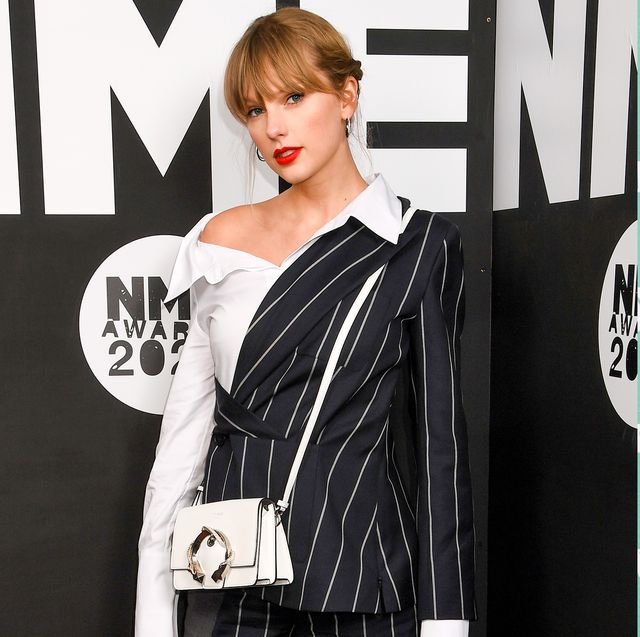 london, england   february 12 taylor swift attends the nme awards 2020 at o2 academy brixton on february 12, 2020 in london, england photo by dave j hogangetty images