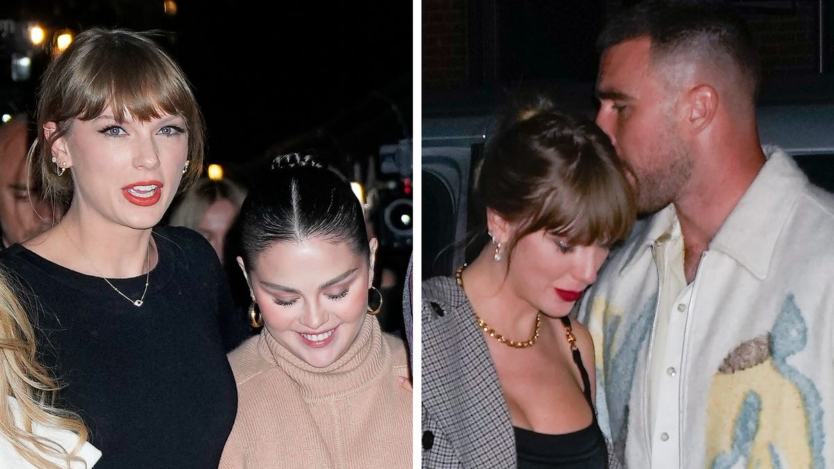Taylor Swift, Selena Gomez und Travis Kelce