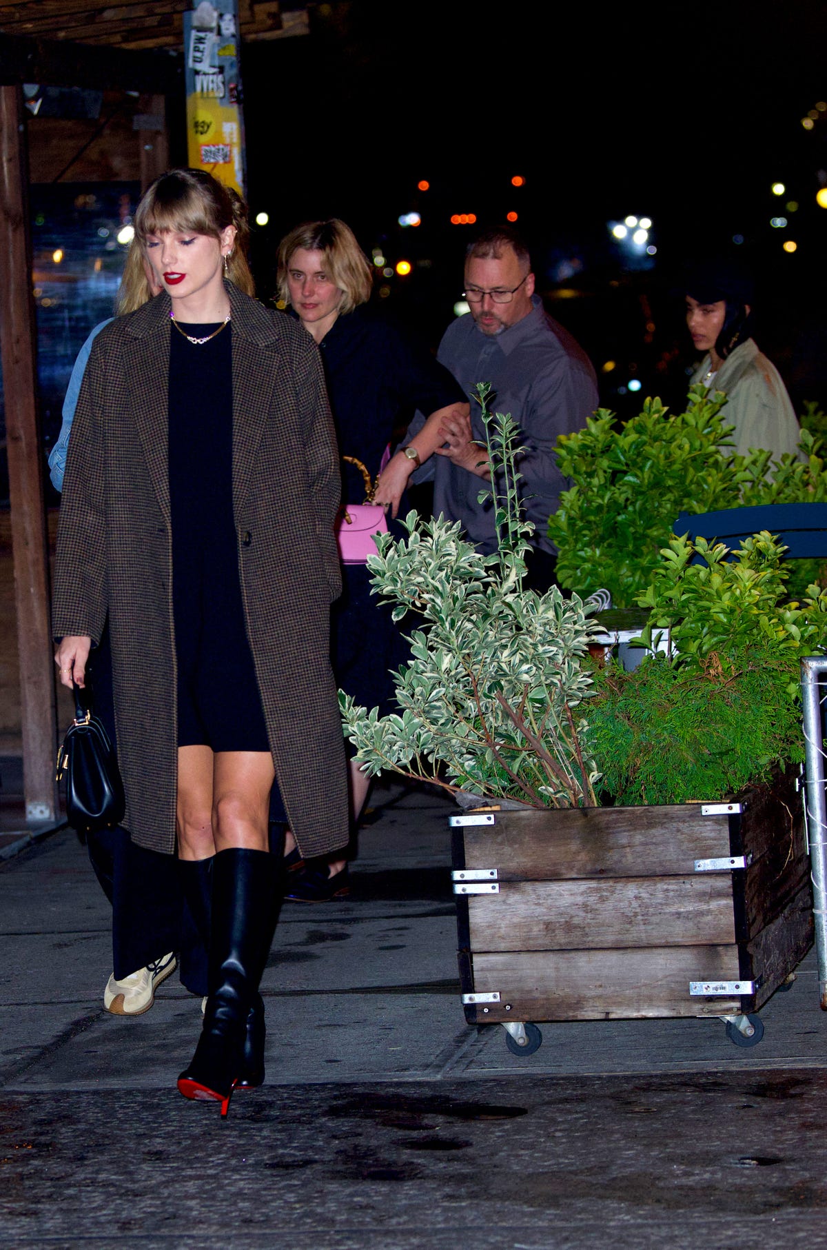 Taylor Swift's Louboutin Boots in October