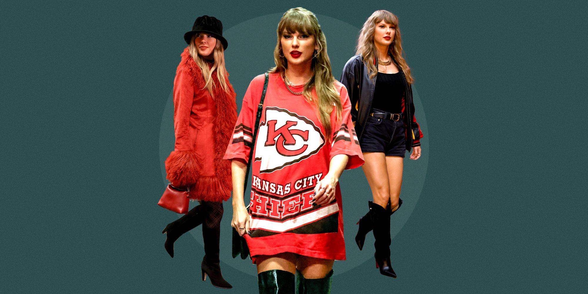 Taylor Swift Wears Louis Vuitton to AFC Championship Game