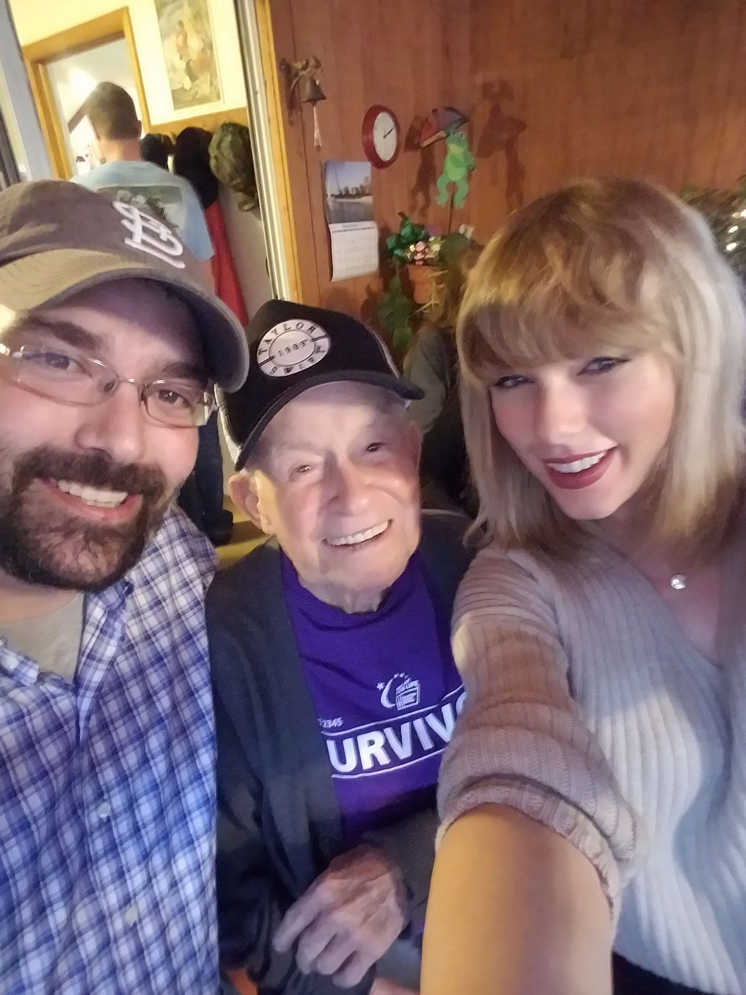 Taylor Swift Delivered an Adorable Christmas Surprise to a 96-Year-Old Fan