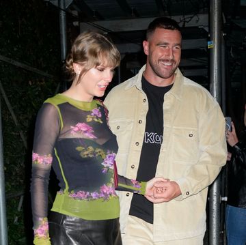 taylor swift and travis kelce have dinner at waverly inn, new york city october 15 2023