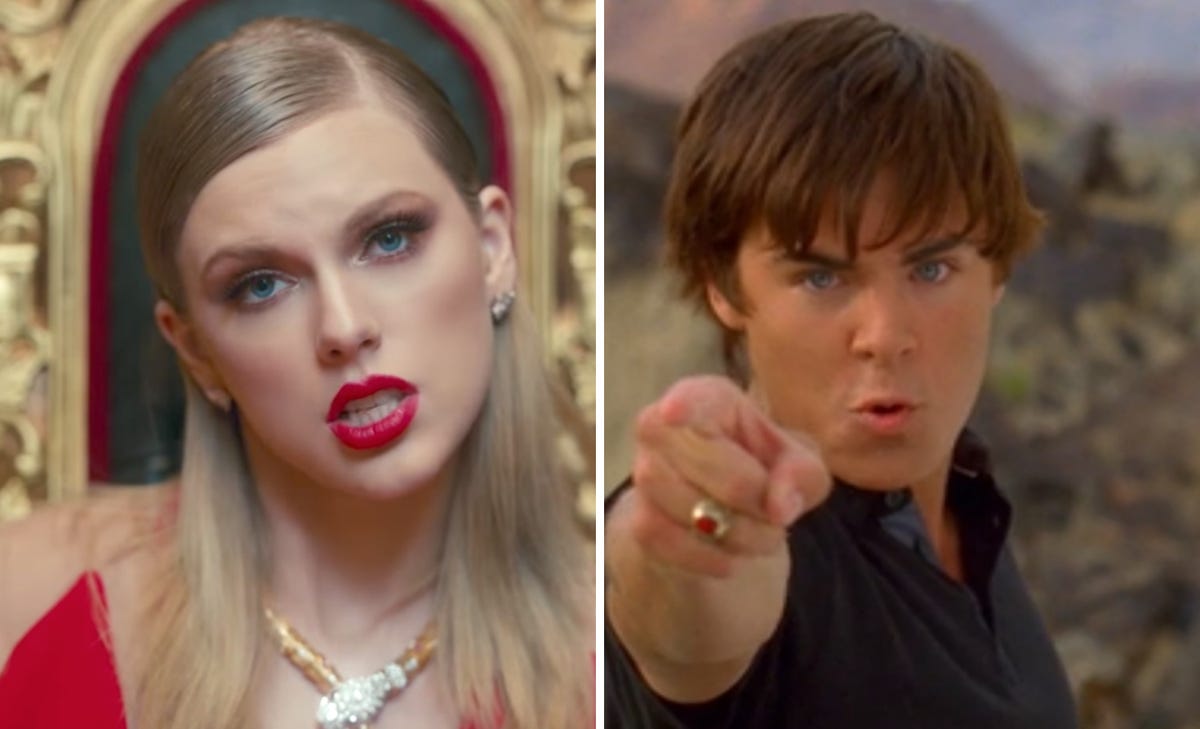 Taylor Swift Wears Six Hairstyles in the I Bet You Think About Me Music  Video — See Photos