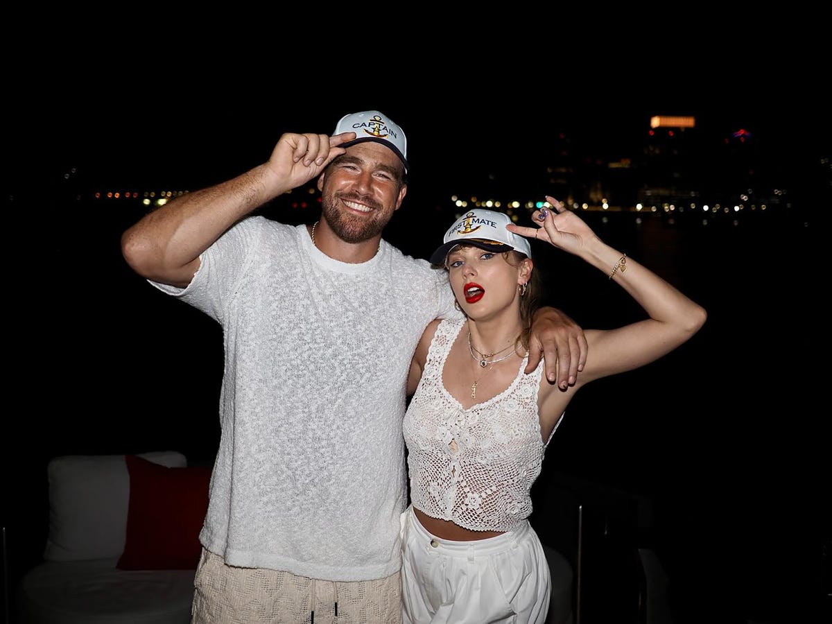 Travis Kelce en Taylor Swift