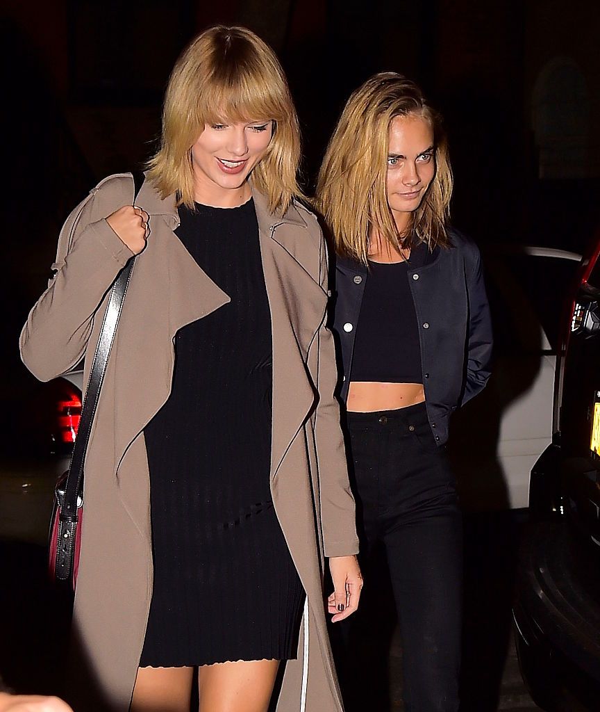 Taylor Swift and Cara Delevingne friendship