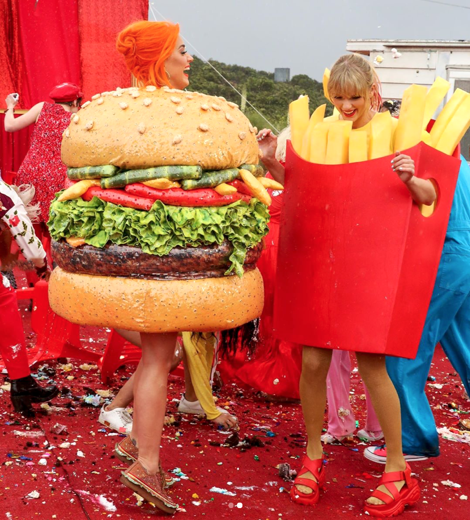 Katy perry hot sale cheeseburger shoes