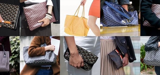 Luxury travel pairs perfectly with Goyard. Known for their incredible