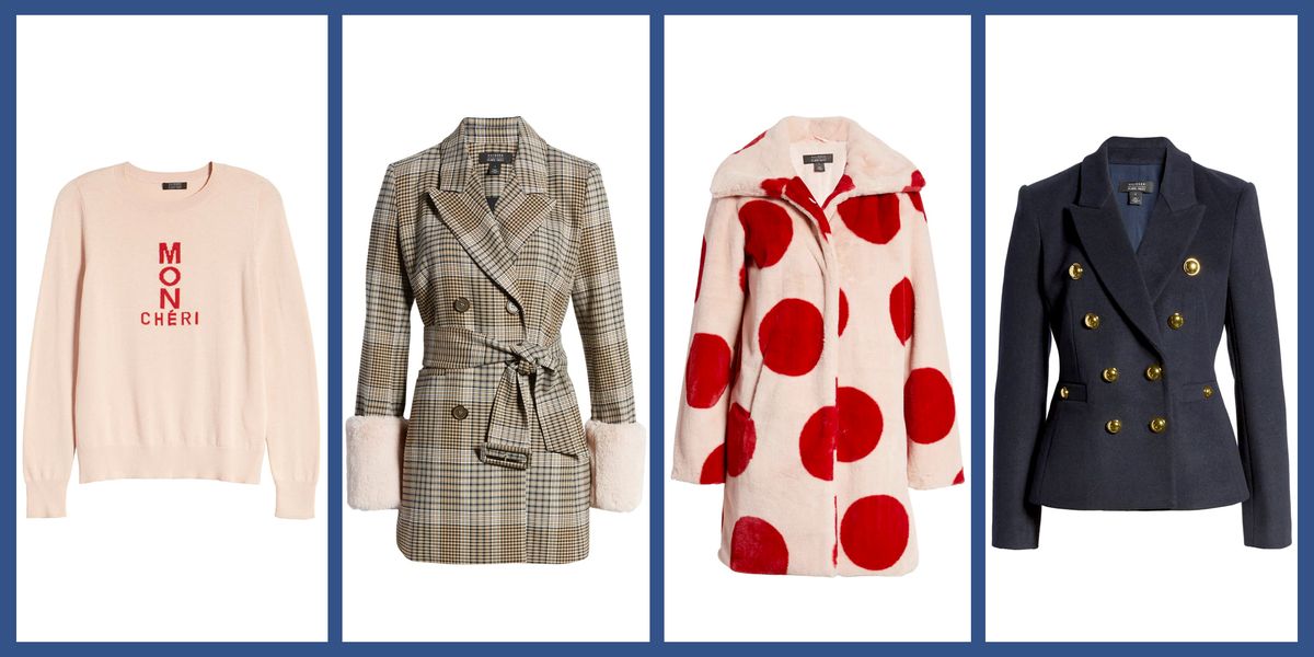 Clothing, Outerwear, Red, Jacket, Coat, Overcoat, Fashion, Pattern, Sleeve, Trench coat, 