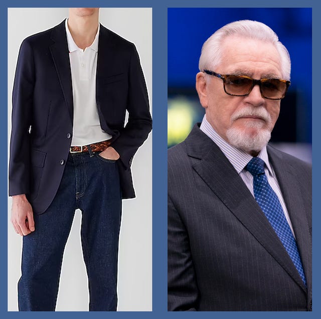 mens blazers on succession