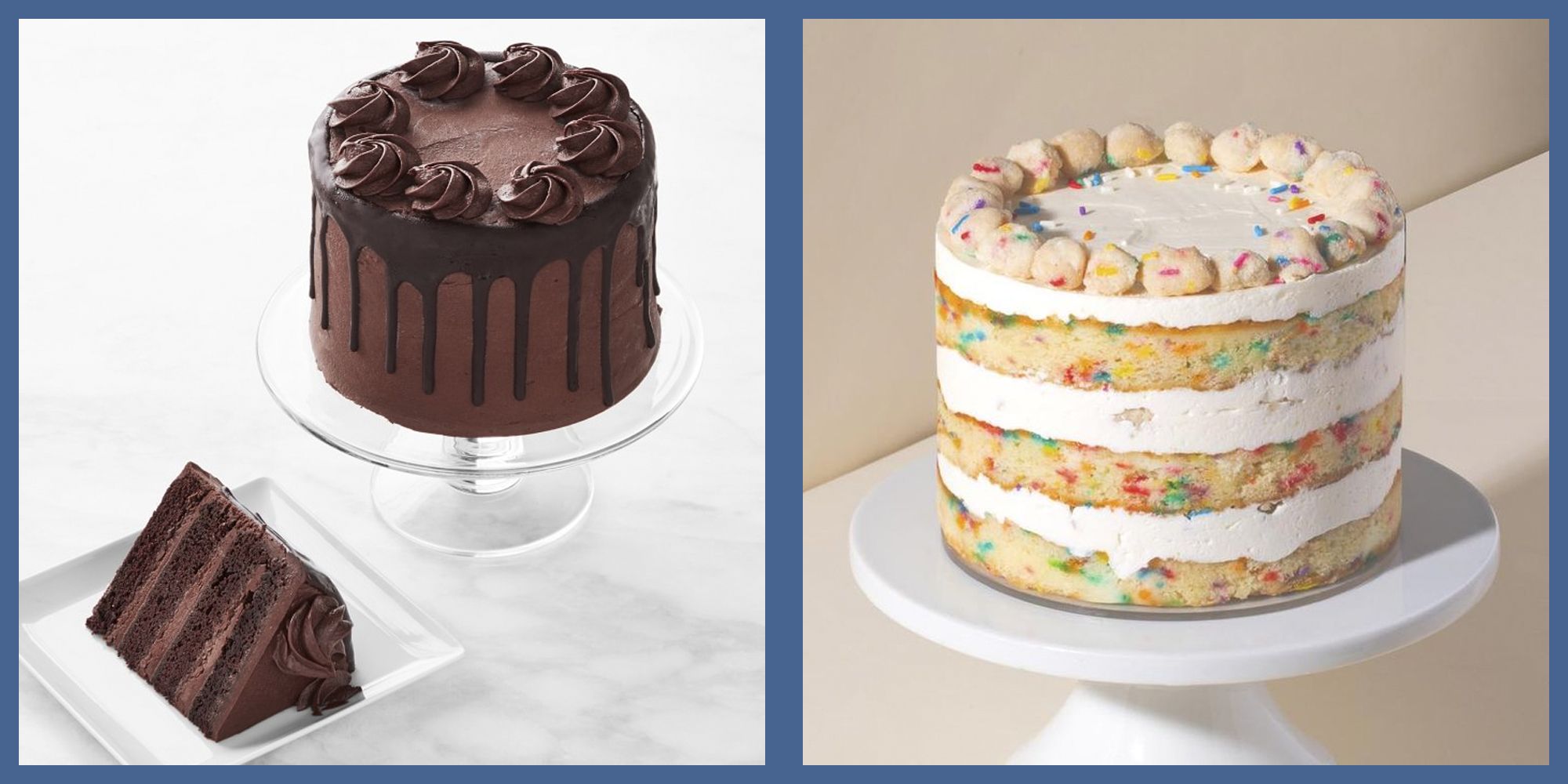 Nuria's Cakes - Vanilla & chocolate cake (Ø25cm × 10cm tall) - Delivery  Service