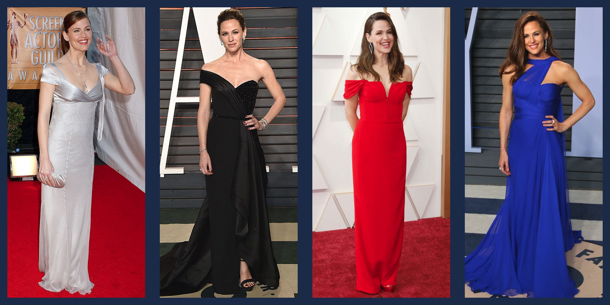 Jennifer Garner's Best Red Carpet Dresses - Jennifer Garner Red