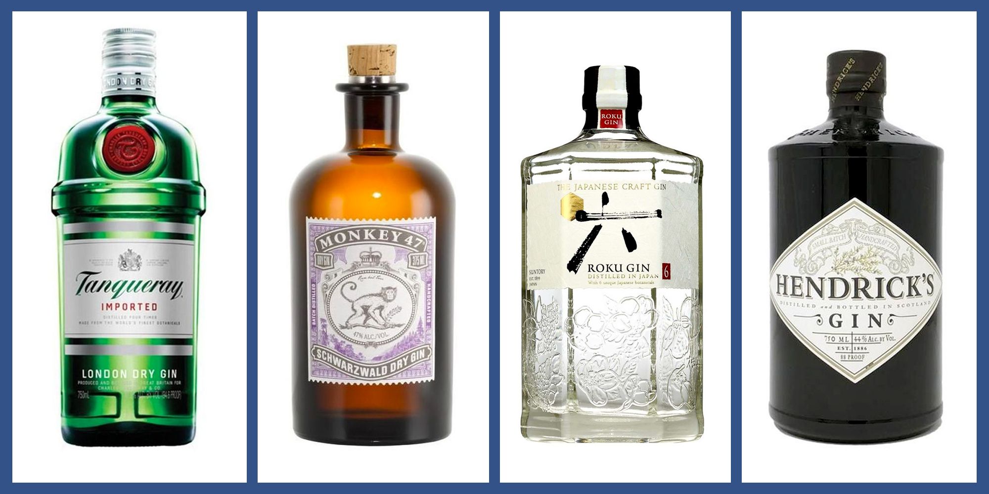 17 Best Gin Brands 2023 - Top Gin Bottles to Buy for Gin and Tonics