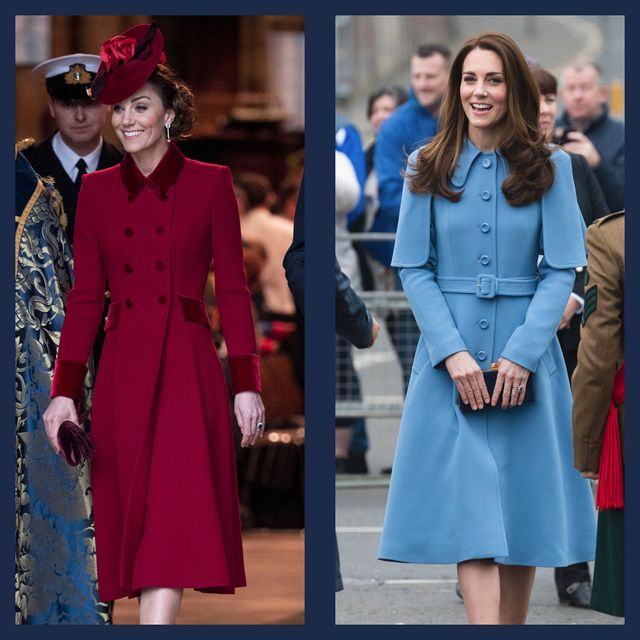Kate Middleton Wearing Coat Dresses - Kate Middleton Winter Style