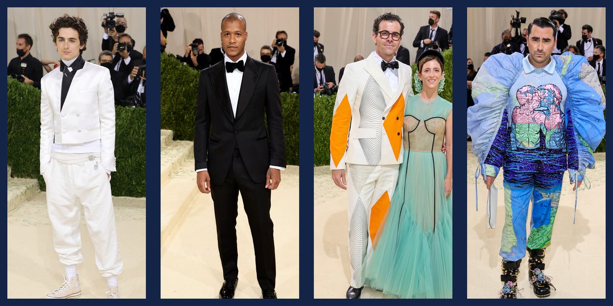 The best menswear serves at the Met Gala 2021