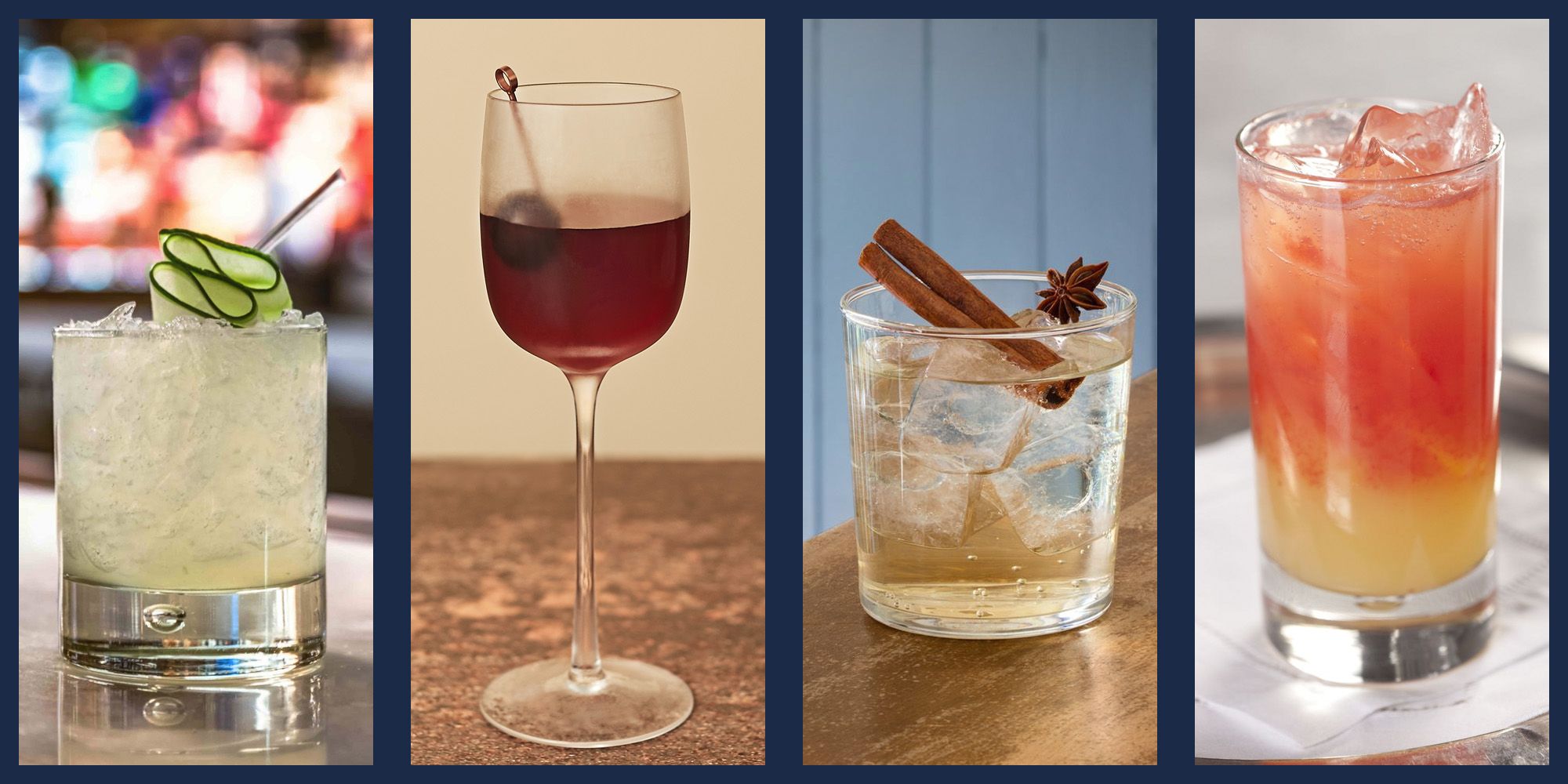 4 Cocktail Ideas That Make Ice Cubes the Star of Your Drink
